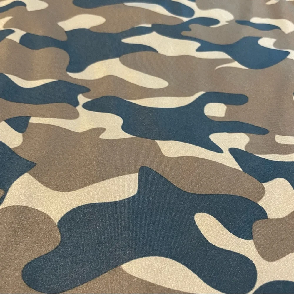 OshKosh Boys Gray and Blue Camo Performance Shirt